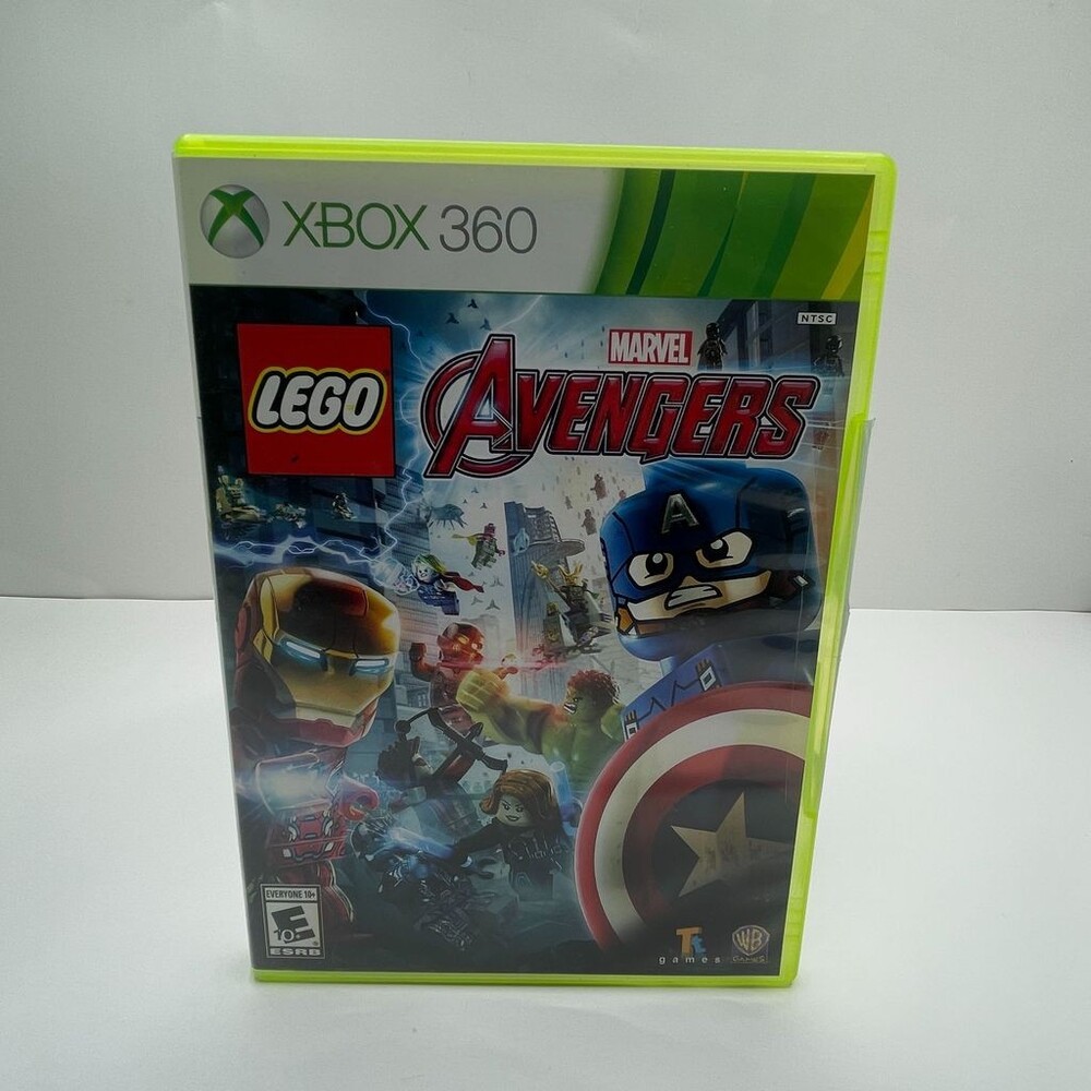 LEGO Marvel's Avengers X360 (Microsoft Xbox 360, 2016) Complete W/ Manual